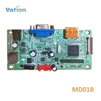 China Monitor/TV MD01B FHD LCD Panel Video Card DP/VGA to LVDS/eDP Converter Panel with Audio Output for sale