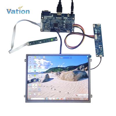 China 10.4 Inch 1024x768 1000 Nits High Brightness Industrial Outdoor Sunlight LCD Readable Display Optional With Light Sensor/HDM-I Controller for sale