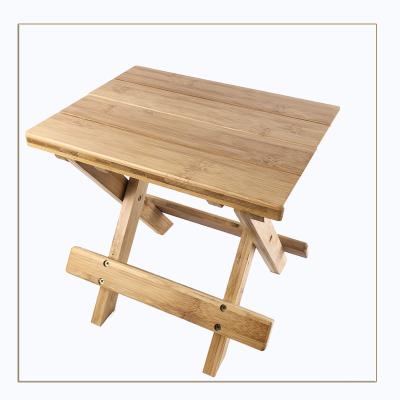 China Foldable Bamboo Wooden Stool Small Sit Stand Household Towel Bath Stool for sale