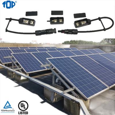 China PPO terminal thick copper solar panel 3 junction box photovoltaic split tile for solar panel for sale