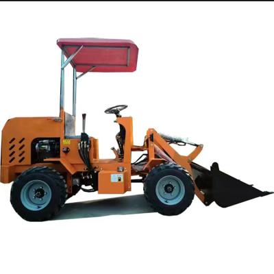 China Hotels Pure electric Multi-functional small loader Construction of agricultural engineering small Shovel forklift truck for sale