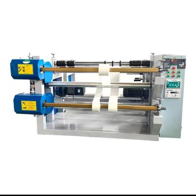 China Hotels High speed semi-automatic kraft paper giant roll slitting machine for sale