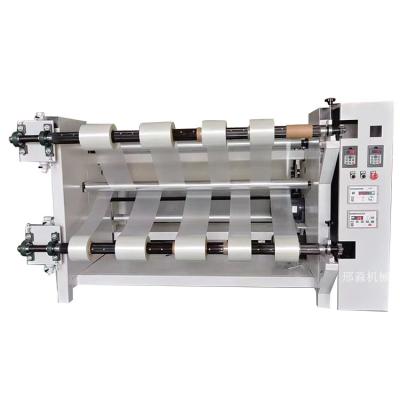 China Hotels CNC giant roll kraft paper rewinding machine Slitting machine Nonwoven polyvinyl chloride film paper slitting and rewinding for sale