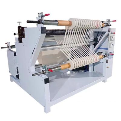 China Hotels Non-woven giant thermal paper roll slitting and rewinding machine Thin paper mask melt-blown slitting for sale