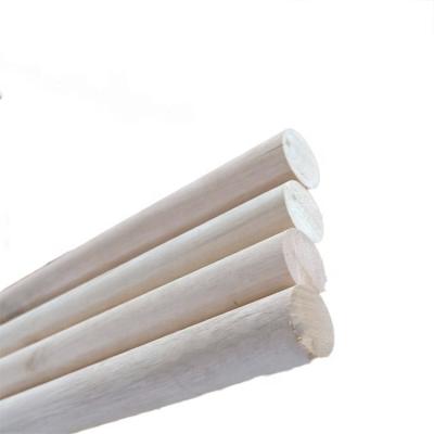 China Design Home Outdoor Wooden Eucalyptus Material Broom Handle with Natural Wood Stick Broom Wooden Handle for sale