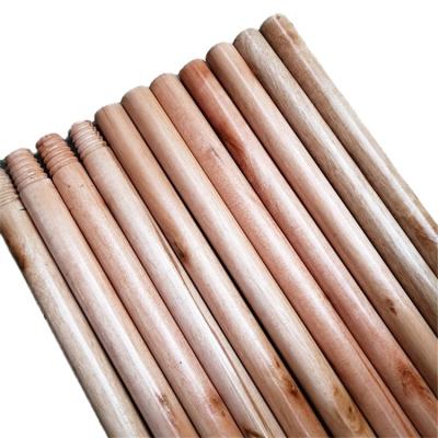 China Argentine Smooth Brooms Cleaning Products For Household 110*2.2cm Coconut Leaf Wooden Stick 150*2.5cm Varnish Natural Broomsticks for sale