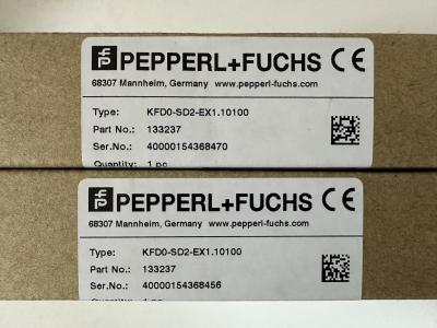 China Dirigente do solenoide KFD0-SD2-Ex1.10100 PEPPERL FUCHS à venda