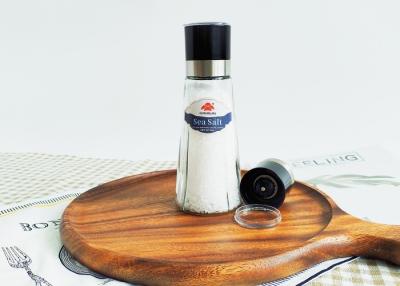 China Glass Salt And Pepper Grinders, Stainless Steel Peppercorn Grinders for sale