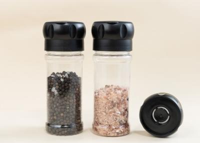 China Reusable Plastic Pepper Grinders Plastic Pepper Mill with Ceramic Core for sale