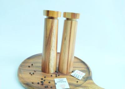 China Upgrade Your Grinding Game With Adjustable Wood Salt And Pepper Grinders for sale