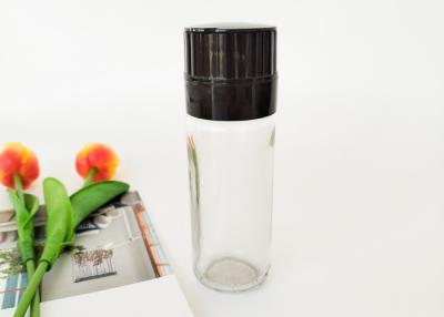 China Clear Plastic Pepper Grinders Plastic Grinder Glass Jars 100ml Capacity for sale