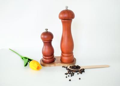 China Elegant Wooden Salt and Pepper Grinders with Ceramic Core for sale