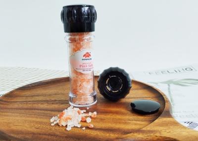 China 100ml Manual Plastic Salt And Pepper Grinder Spice Mill With Plastic Bottle for sale