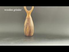 wooden grinder