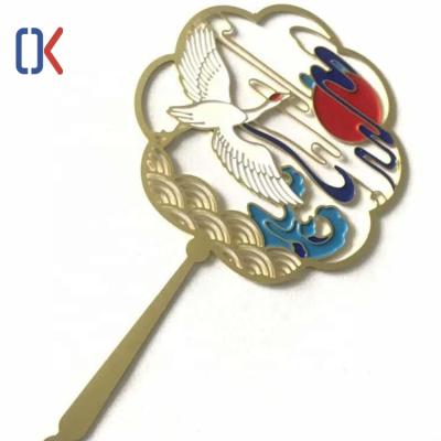 China China Manufacture China High Quality Fancy Metal Bookmark Custom Design Soft Enamel Bookmark for sale