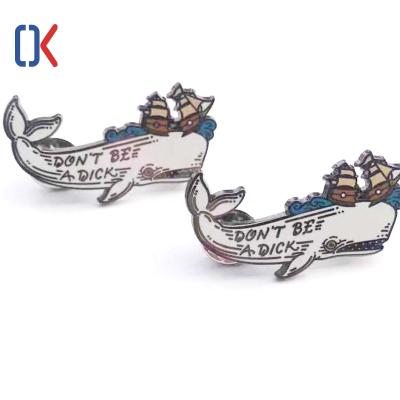 China China Guangdong Oukai Metal Pins Custom Logo Hard Enamel Lapel Pin For Decoration for sale