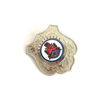 China Military Shield Pin Badge Pin Badges Cheap Pin Europe Wholesale 3D Metal Custom Military Lapel Badge for sale