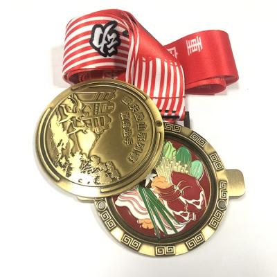 China 2021 China Manufacture High Quality Wholesale Cheap Marathon Medal Sports Finisher Medal Award Medal for sale