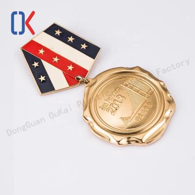 China 3D Medal , Custom Medal Casting High Quality Europe 2017 Cheap Souvenir for sale