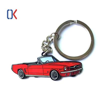 China Souvenir gifts promotion design logo car plush key chain high quality custom key chain new for sale