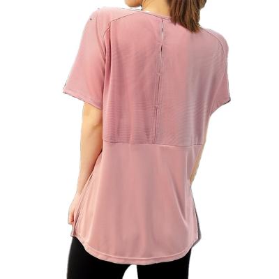 China Wholesale Customized Breathable Good Quality Long Sleeve Woman Yoga Top for sale