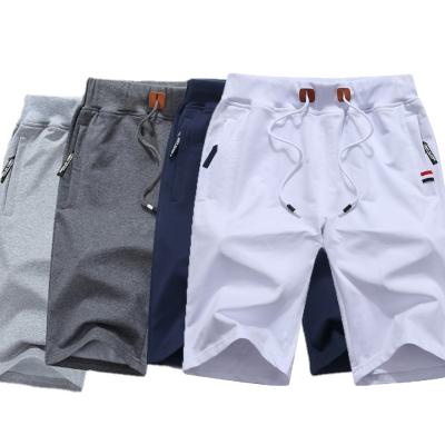 China Summer Viable High Quality Mens Cotton Casual Loose Shorts Sports Pants Fashionable Knitted Solid Color Plus Size Shorts for sale