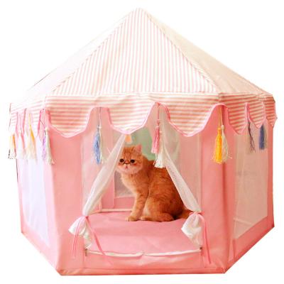 China Camouflage Game Hexagon Cats Fence Delivery Room Cooling Indoor Pet Tent/Washable Small Pet Tent Kennels Field for sale