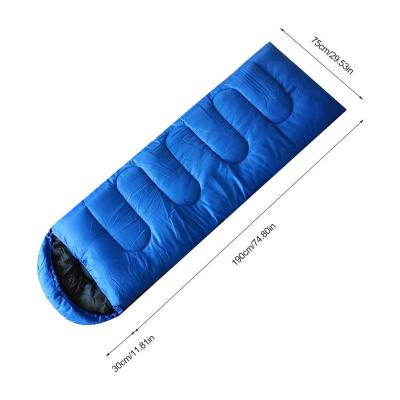 China Portable Lightweight Backpack Sleeping Bag Outdoor Simple Warm Waterproof Camping Four Seasons for sale