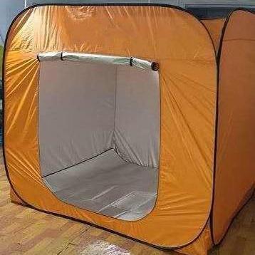 China Outdoor Waterproof Steel Wire View Water Proof Fabric Relief Canvas Disaster Army Relief Tent For Sale for sale