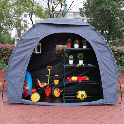 China Waterproof Bike Tent Bike Storage Shed 190T Bicycle Storage Shed with Window Design for Outdoor Outdoor Camping Storage Shed Tent for sale