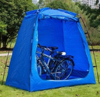 China Waterproof Bike Tent Bike Storage Shed 190T Bicycle Storage Shed with Window Design for Outdoor Outdoor Camping Storage Shed Tent for sale