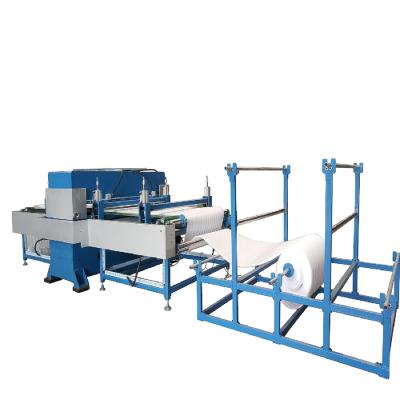 China Other Fully Automatic Belt Feeding Precision Hydraulic Pearl Leather Cotton Cutting Machine for sale