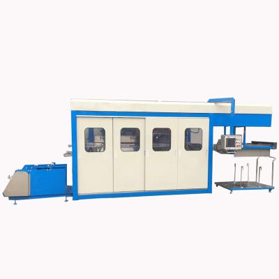 China Full Automatic Disposable Plastic Hotels Food Container Vacuum Forming Machine for sale