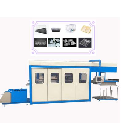 China Factory Disposable Plastic Meal Box Vacuum Forming Machine for sale