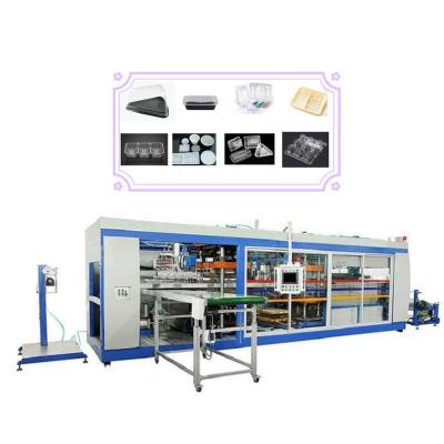 China Multi PS Station Thermoforming Machine Line For Plastic Tray Container Lid for sale