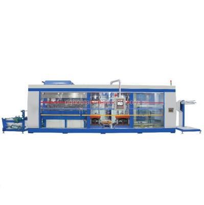 China Forming Fully Automatic PET Fruit Box Thermoforming Machine for sale