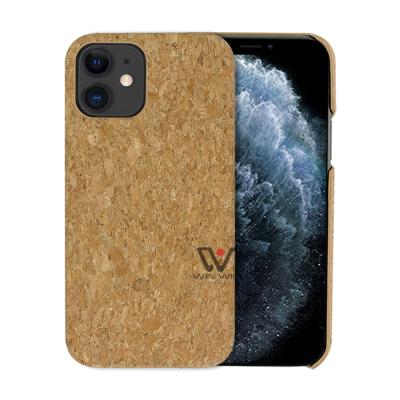 China Cork Wood Phone Case Shockproof Natural Goods Cover All Cell Phone Case For Samsung OPPO VIVO for sale