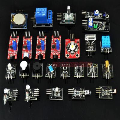 China 24 in 1 Sensor Starter Kit for Arduino Switch Temperature Color Module for sale