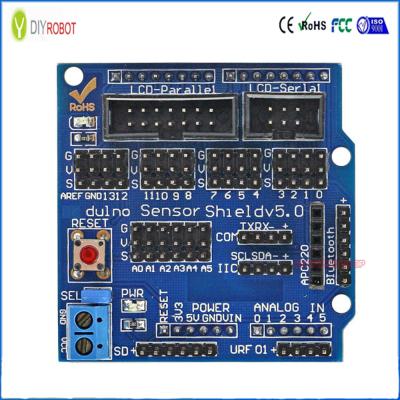 China IO Expansion Board Sensor Shield for Arduino V5.0 Electronic Building Blocks Robot Parts for sale