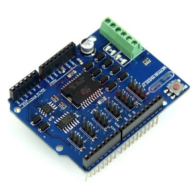 China New L298P Shield R3 for Arduino UNO 2560 DC Motor Driver Module 2A H-Bridge 2 way for sale