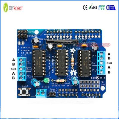 China L293D Motor Shield for Arduino Control Module DC Stepper Motor Driver Expansion Board for sale