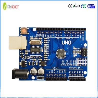 China UNO MEGA328P CH340 for Arduino UNO R3 Development Board with USB Cable for sale