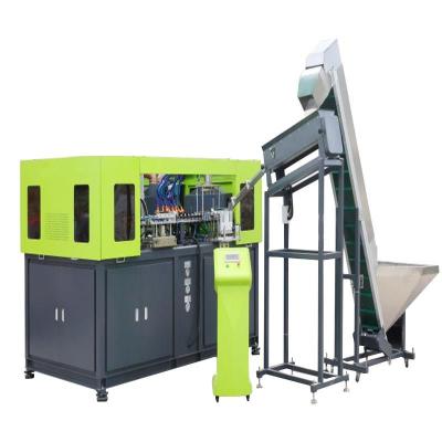 China Bottle Customized 50% Full Automatic Blowing Machines Energy-saving Mobile And Servo Slider Metal Plate Color Blow Molding Machines for sale