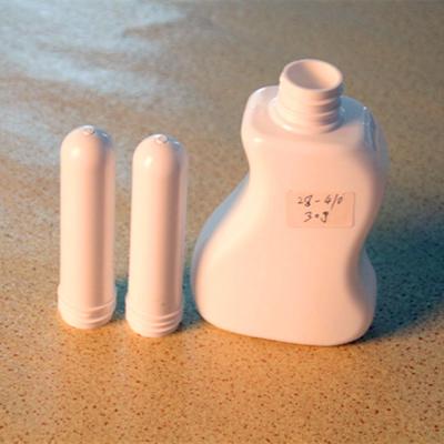 China Two Steps Average Products 28 / 410mm Different Weight PET Preform For Blowing PET Cosmetic Bottles for sale