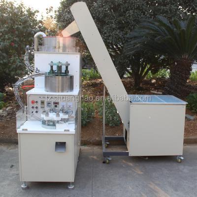 China Trouble Free Best Selling Fully Automatic Chinese Lid Folding Plastic Slotting Machine with Counter and Heater for sale