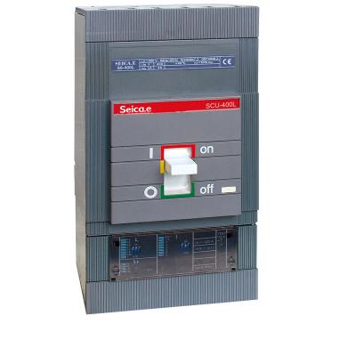 China CE 3 Pole Molded Case Circuit Breaker for Protecting Circuit / Electrical Equipment for sale