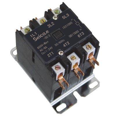 China contactor del aire acondicionado de 30A 220V 3 poste para la protección contra sobrecarga eléctrica en venta