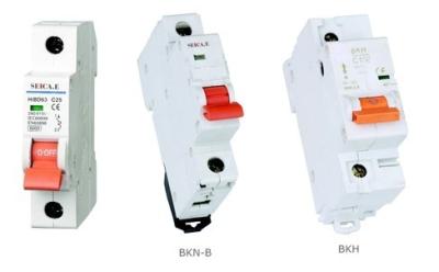 China Plug in Fuse Circuit Breaker , 1 / 2 / 3 / 4 Pole Mini Motor Circuit Breakers for sale