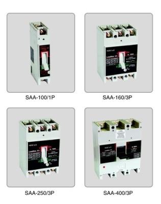 China 25 - 800 Amp Molded Case Plug in Circuit Breaker for Overload / Short Circuit Protection for sale