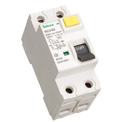 China CE Residual Current Automatic Circuit Breakers for Earth Fault / Leakage Current Prevention for sale